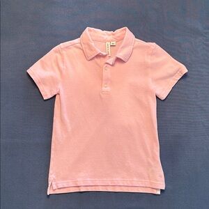 Janie and Jack Pink Polo Shirt size 7